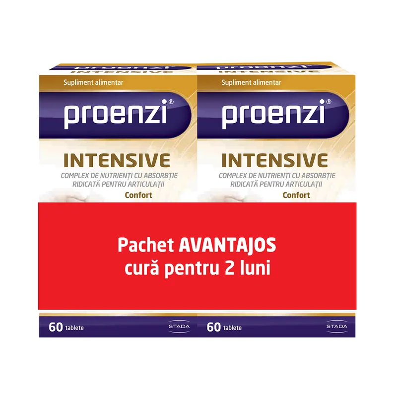 Pachet Proenzi Artrostop Intensive,1+1 CADOU Walmark | 60 + 60 tablete — preț și oferte