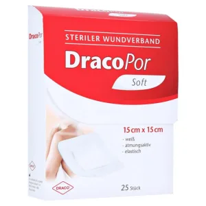 Pansament Dracopor 15x15 cm, steril, 25 buc.