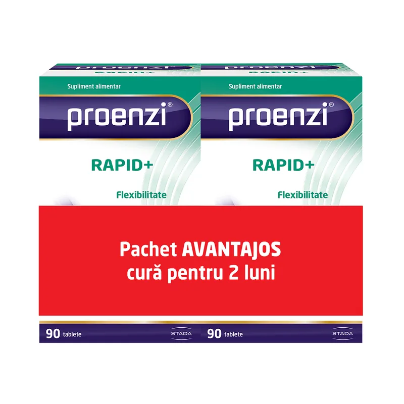Pachet Proenzi Artrostop Rapid+, 1+1 CADOU, Walmark  | 90 + 90 tablete — preț și oferte
