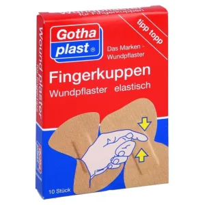Gothaplast – Pansamente elastice pentru vârfurile degetelor, 10 buc.