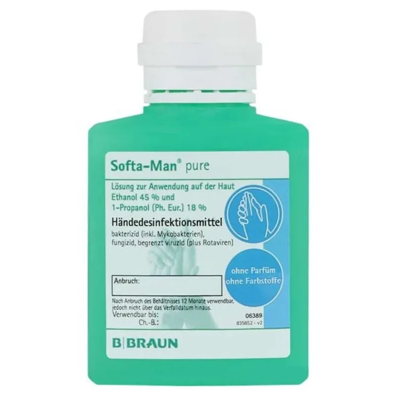 Softa MAN pure – dezinfectant pentru mâini, 100 ml — preț și oferte