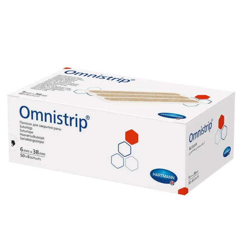 Bande de sutură Omnistrip 6 x 38 mm, 300 buc. — preț și oferte