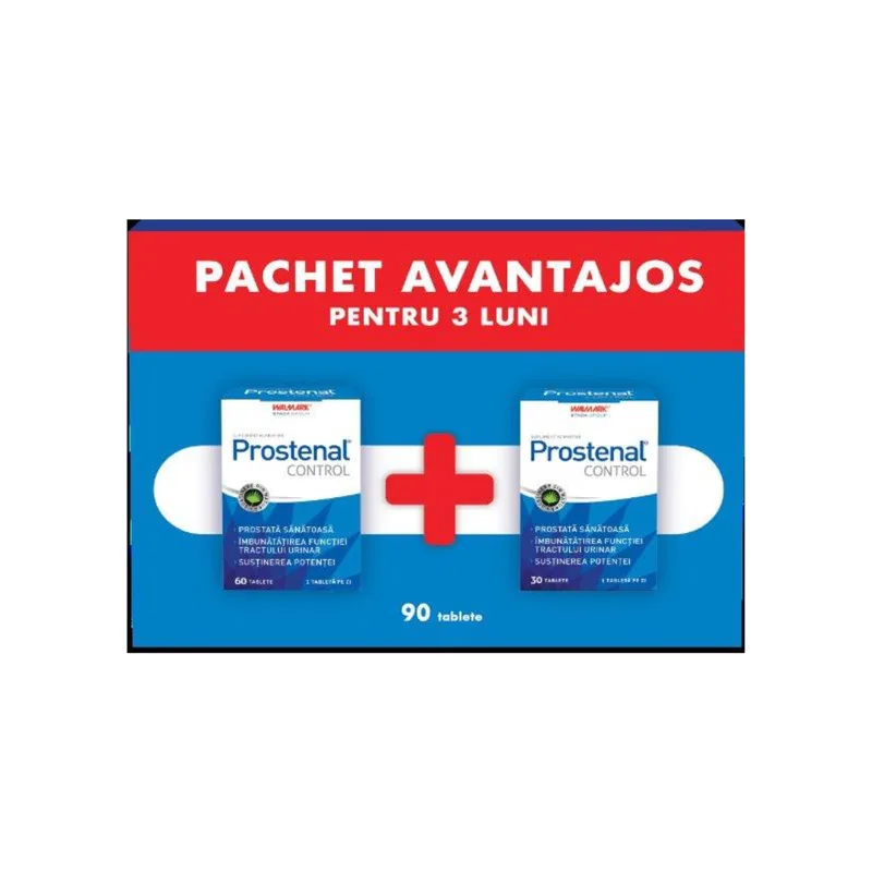 Pachet Prostenal Control X | 60 + 30 tablete, Walmark | 60 + 30 tablete — preț și oferte
