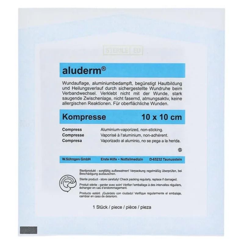 Comprese Aluderm 10x10 cm 1 buc — preț și oferte