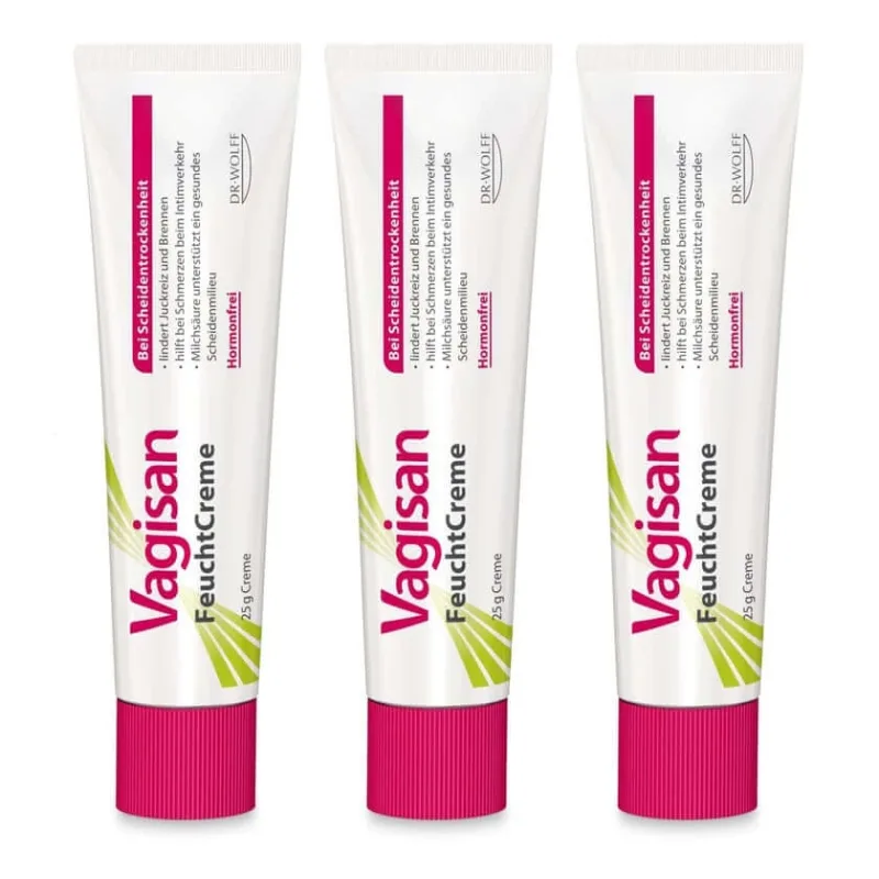 Vagisan Cremă hidratantă set de trei 3X25 g — preț și oferte