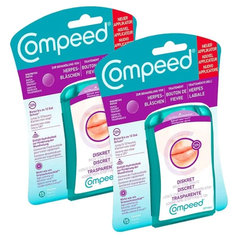 Compeed herpes blister patch 2X15 buc — preț și oferte