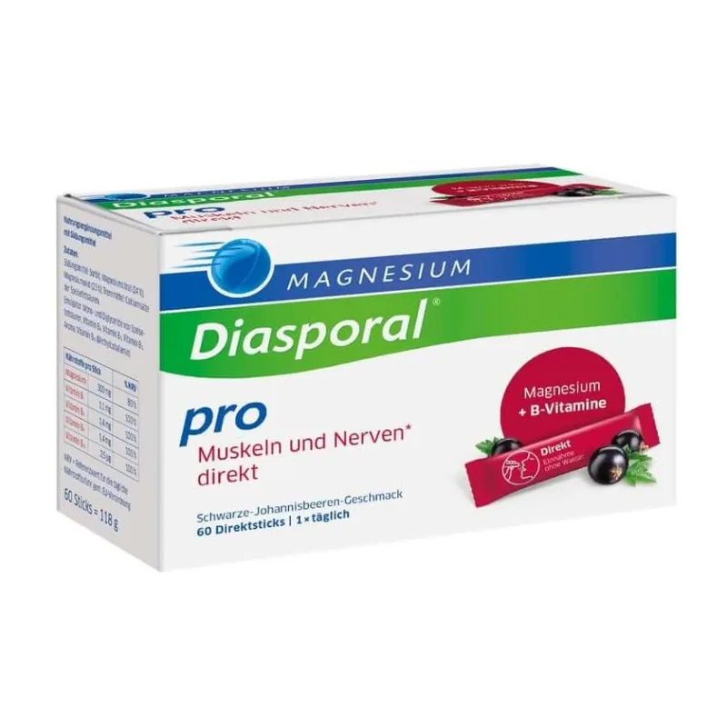Magneziu Diasporal® pro mușchi și nervi direct 60 St — preț și oferte