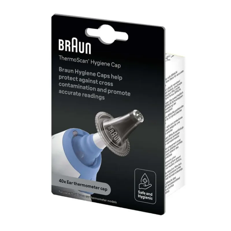 Capace de protecție de unică folosință Braun pentru ThermoScan 40 buc. — preț și oferte