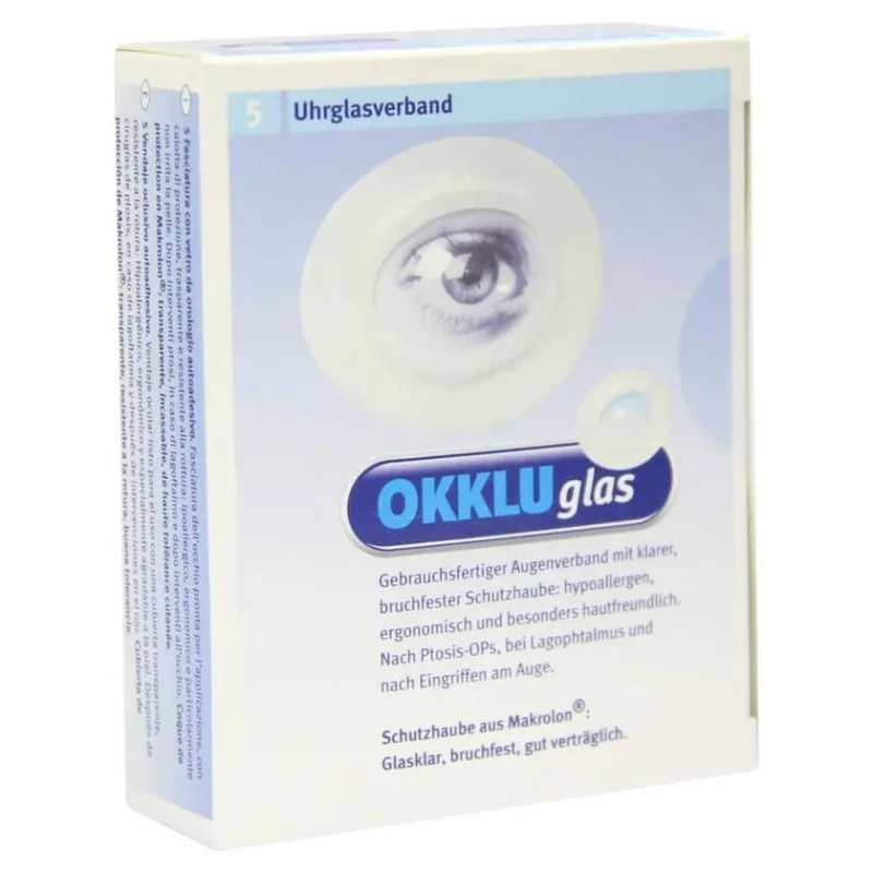Bandaj de sticlă de ceas Occluglas 5 buc — preț și oferte
