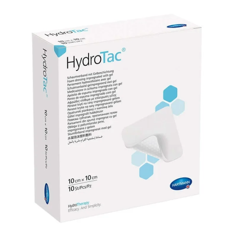 Pansament din spumă HydroTac 10x10cm 10 buc — preț și oferte