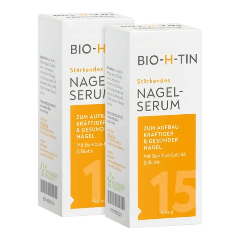 Bio-h-tin Ser de întărire a unghiilor 2X6.6 ml — preț și oferte