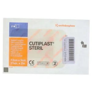 Pansament steril pentru răni Cutiplast 5x7,2 cm 1 buc