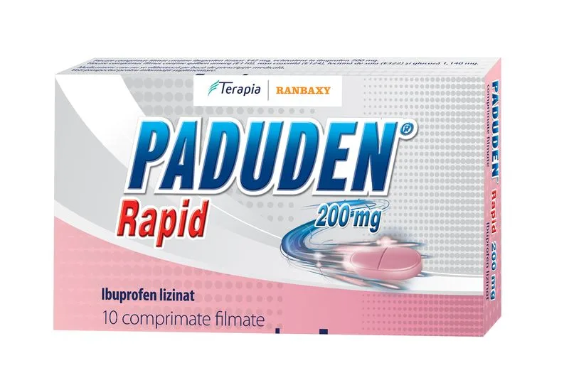 PADUDEN RAPID 200 MG X 10 Terapia — preț și oferte