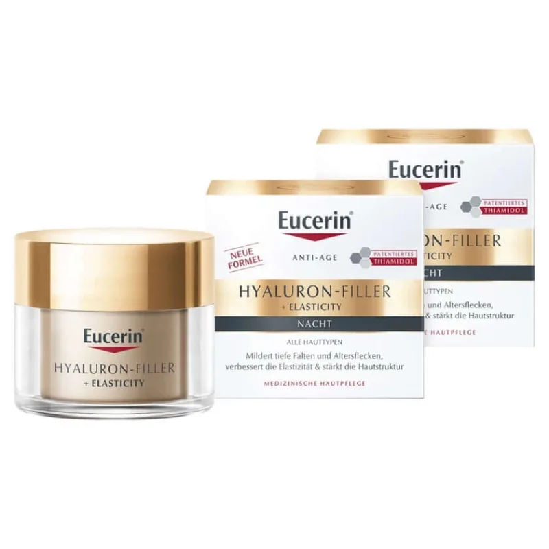 Eucerin HyaluronFiller+ Elasticitate de noapte 2X50 ml — preț și oferte