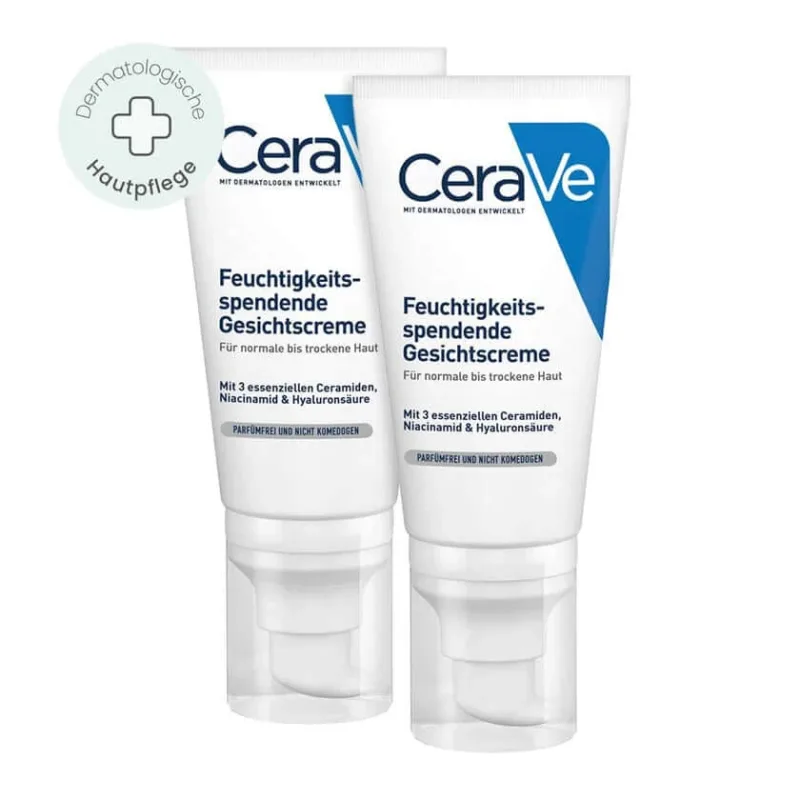CeraVe Cremă hidratantă pentru față 2X52 ml — preț și oferte