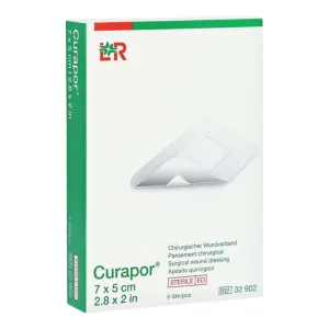 Pansament pentru rană Curapor Steril 5x7 cm 5 buc