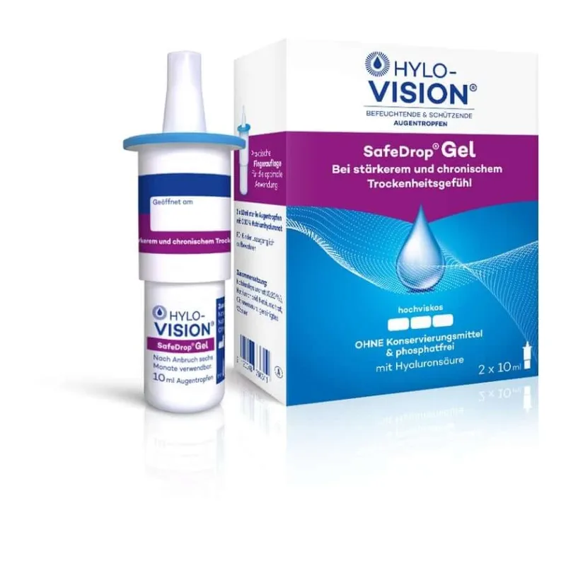 HYLO-VISION SafeDrop Gel 2X10 ml — preț și oferte