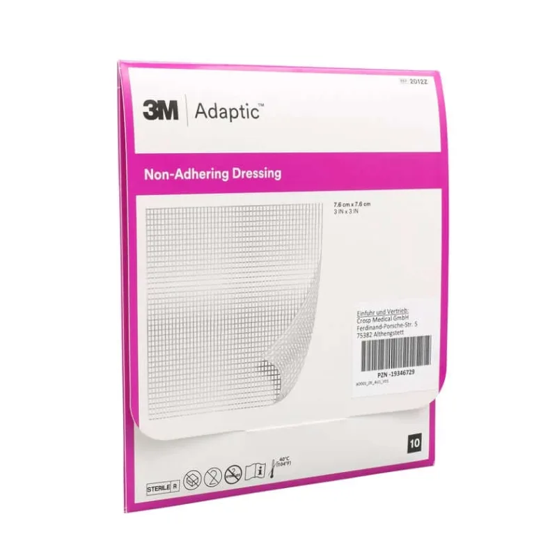 Adaptic 7.6x7.6 Cm Pansament umed pentru plăgi 2012z 10 buc — preț și oferte