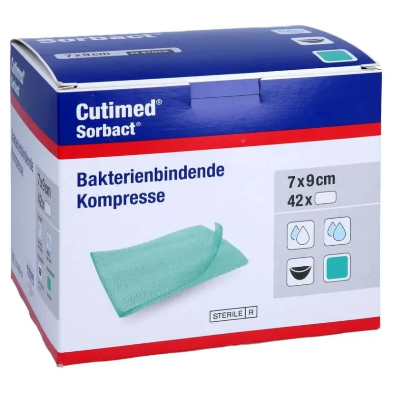 Comprese Cutimed Sorbact 7x9 cm 42 buc — preț și oferte