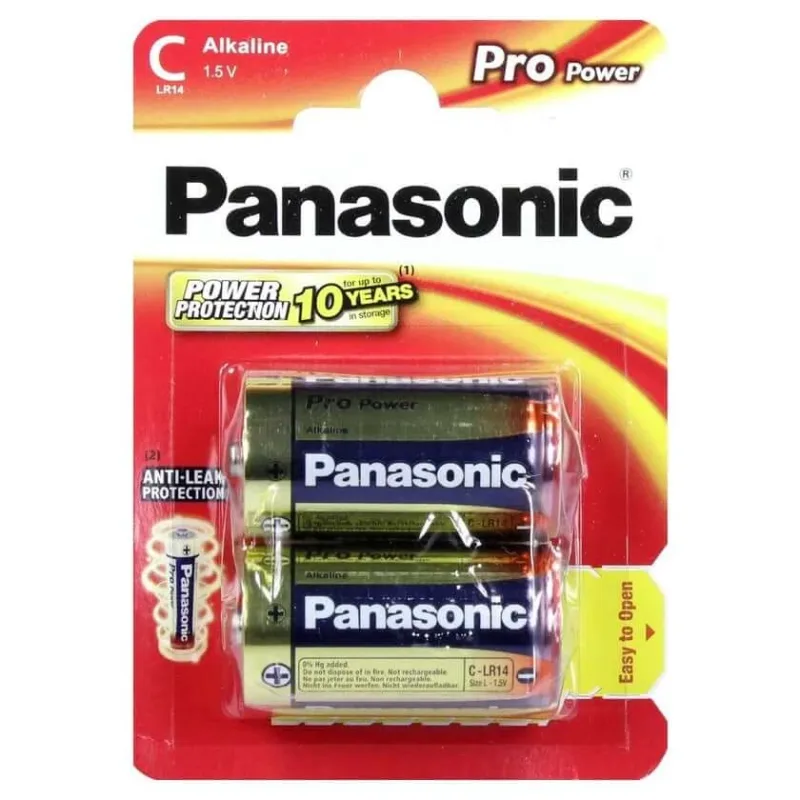 Baterii Baby LR14 1,5V alcaline 2 buc — preț și oferte