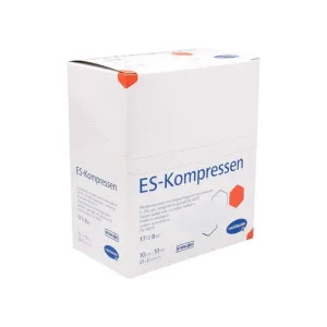 Es-comprese sterile 10x10 cm 8 fold 25X2 buc.