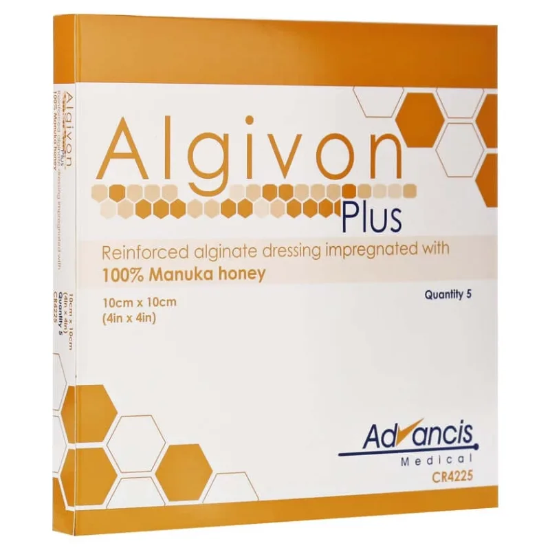 Algivon Plus miere alginat pansament 10x10 cm 5 buc. — preț și oferte