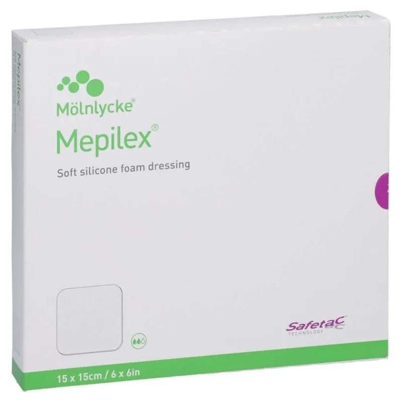 Pansament spumă Mepilex 15x15 cm 5 buc — preț și oferte
