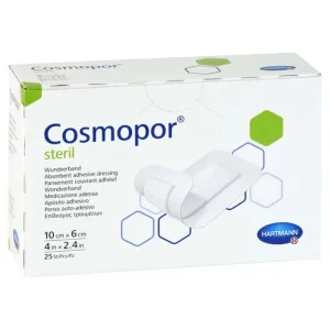 Pansament steril pentru răni Cosmopor 6x10 cm 25 buc