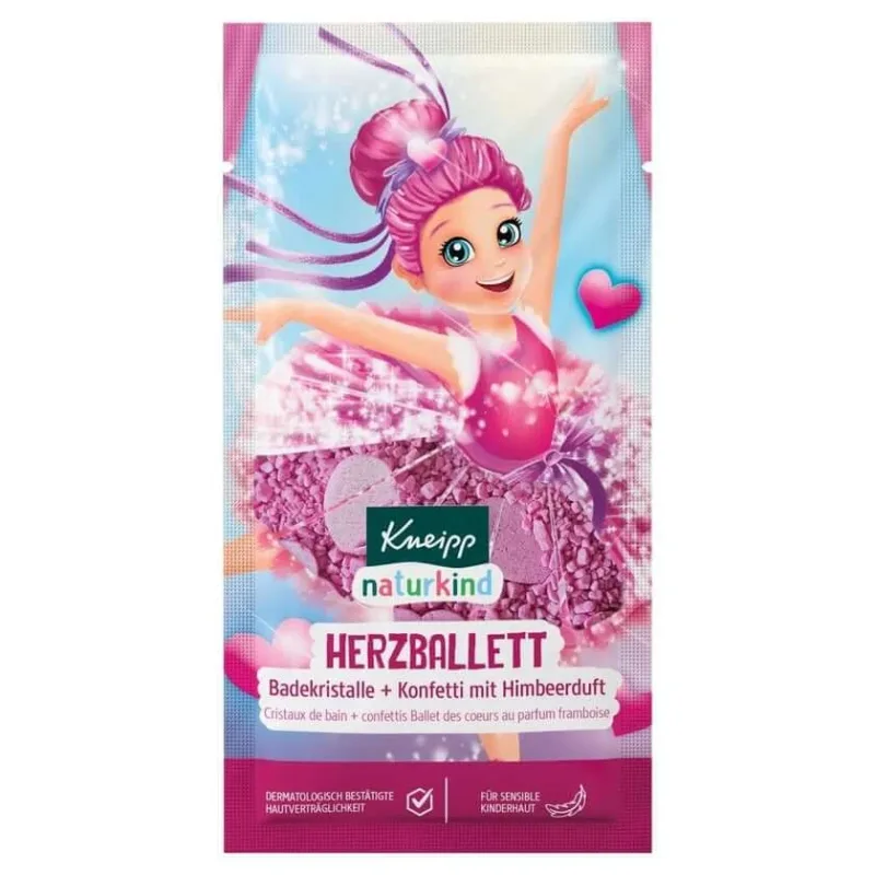 Kneipp Naturkind Săruri de baie & Confetti Heart Ballet 40 g — preț și oferte