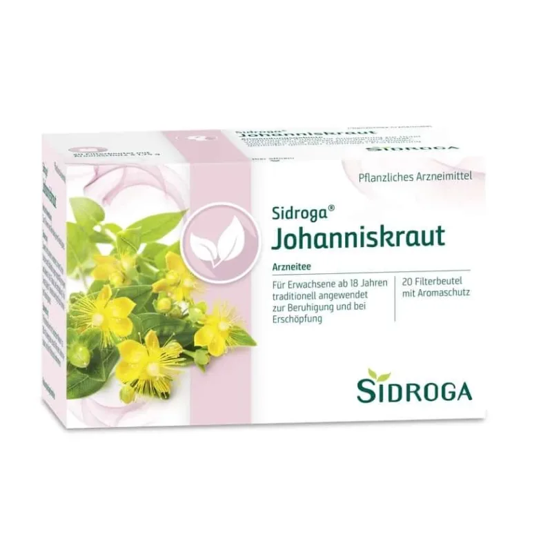 Sidroga St John's Wort ceai filtru sac 20X1,75 g — preț și oferte