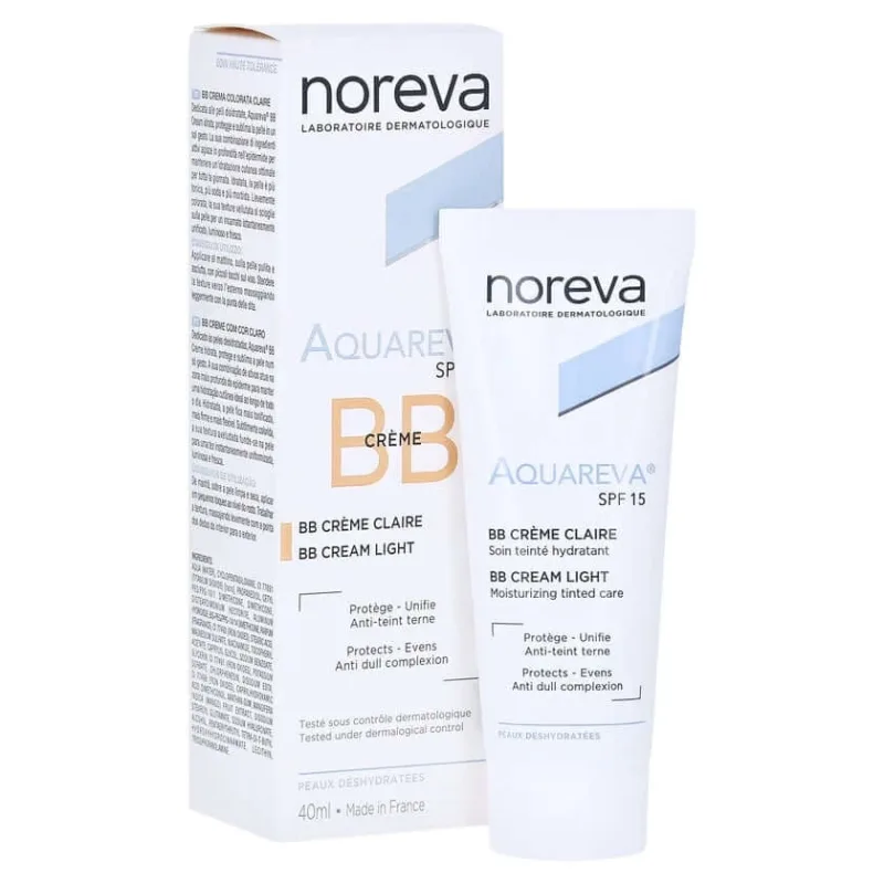 Noreva Aquareva Cremă BB colorată SPF 15 40 ml — preț și oferte