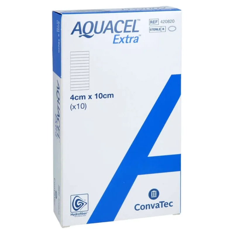 Aquacel Extra 4x10 Cm bandaj 10 buc — preț și oferte