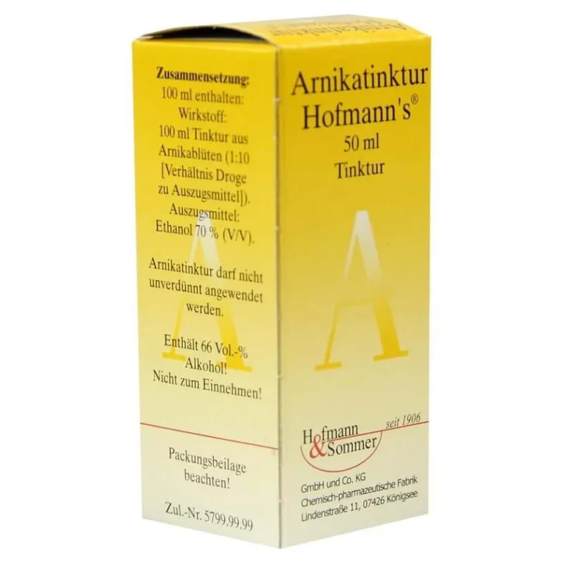Tinctură de arnică Hofmann's 50 ml — preț și oferte
