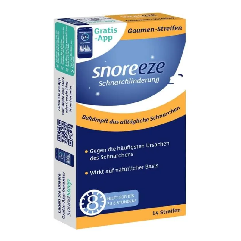 Bandă palatală Snoreeze pentru ameliorarea sforăitului 14 buc — preț și oferte