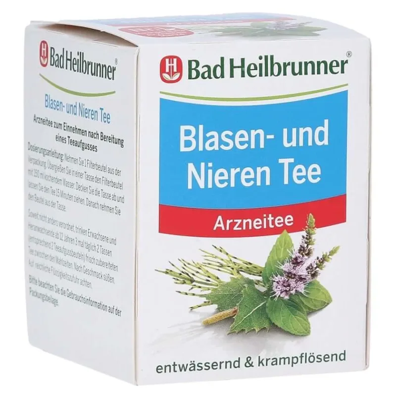 BAD Heilbrunner Vezică urinară și ceai de rinichi F 8X1.75 g — preț și oferte