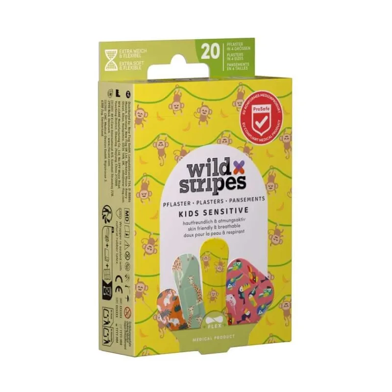 Wild Stripes Kids Sensitive Jungle Vibe 20 buc — preț și oferte
