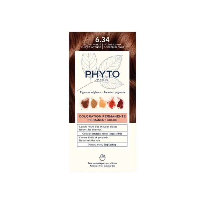 PHYTO PARIS - Phytocolor - 6.34 Blond închis cupru 1 buc — preț și oferte