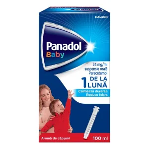 Panadol Baby suspensie orala 24 mg/ml, Haleon | 100 ml