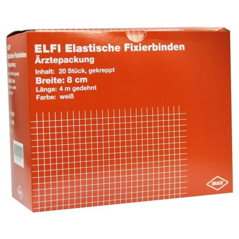 Dracoelfi Bandaj elastic de fixare 8cmx4m crepat 20 buc — preț și oferte