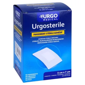 Pansament urgosteril 50x70 mm steril 50 buc