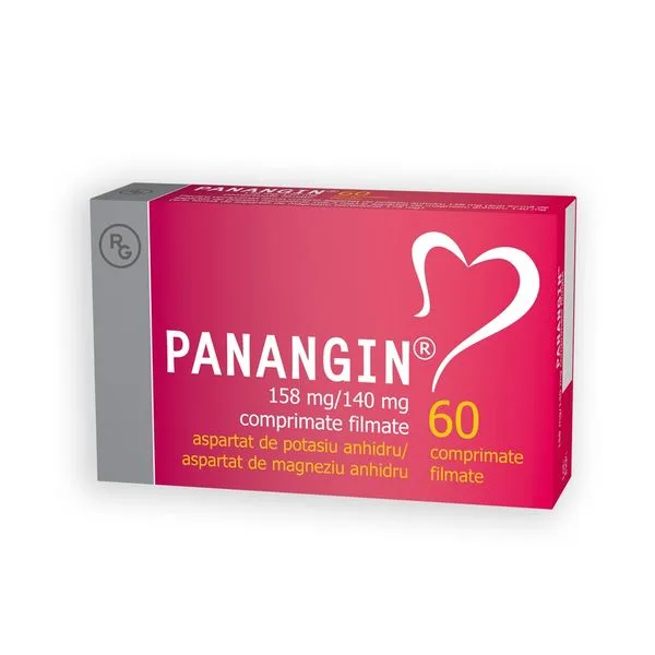 Panangin 158 mg/140 mg, Gedeon Richter | 60 comprimate filmate — preț și oferte