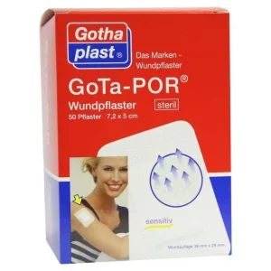 Plasturi Gota-por 5x7,2 cm, sterili, 50 buc.