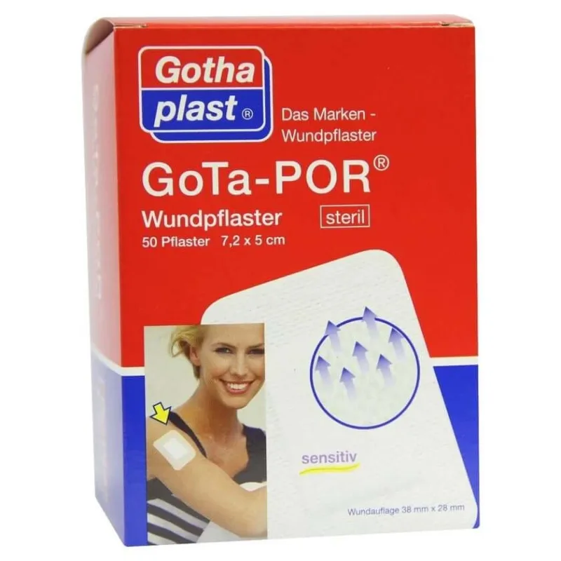 Plasturi Gota-por 5x7,2 cm, sterili, 50 buc. — preț și oferte