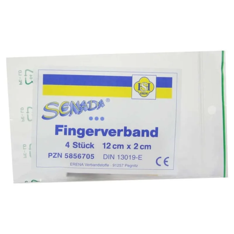 Bandaj pentru deget Senada 2x12 cm 4 buc — preț și oferte