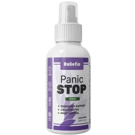 Panic Stop spray oral, Reliefia | 50 ml BAND LLC BULGARIA — preț și oferte