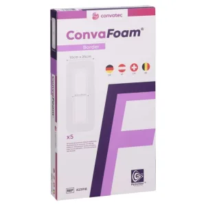 Convafoam Foam Bandage Border 10x25 Cm 5 buc