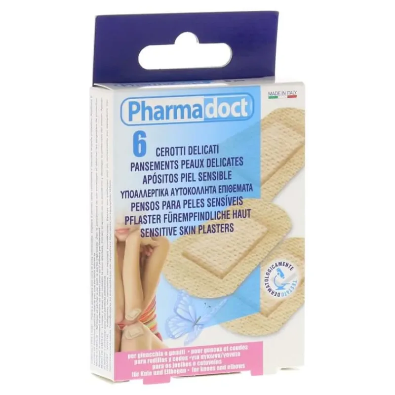 Plasture hipoalergenic 2 dimensiuni pentru genunchi + ulna 6 buc. — preț și oferte