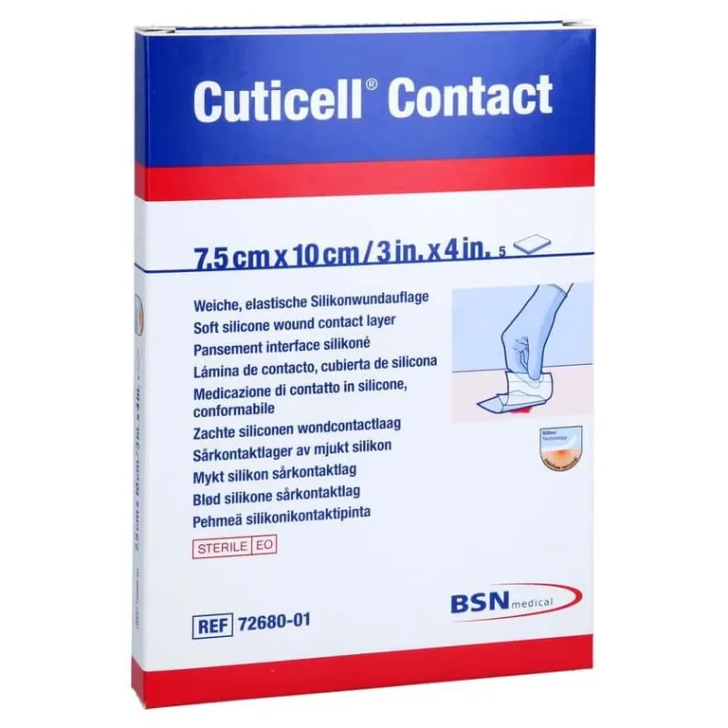 Cuticell Contact 7.5x10 Cm bandaj 5 buc — preț și oferte