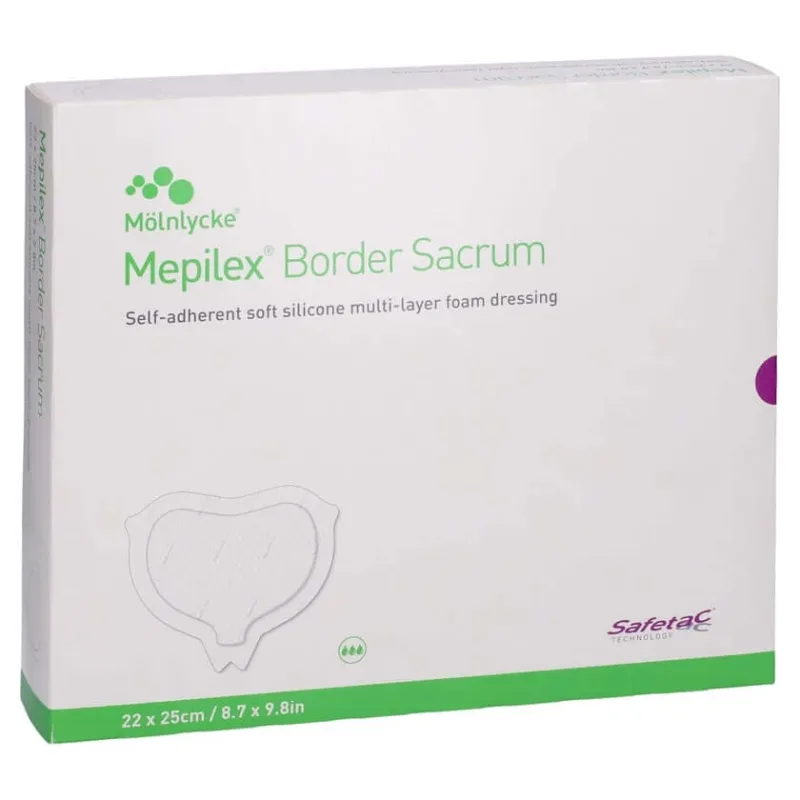 Mepilex Border Sacrum bandaj spumă 22x25 c 10 buc — preț și oferte