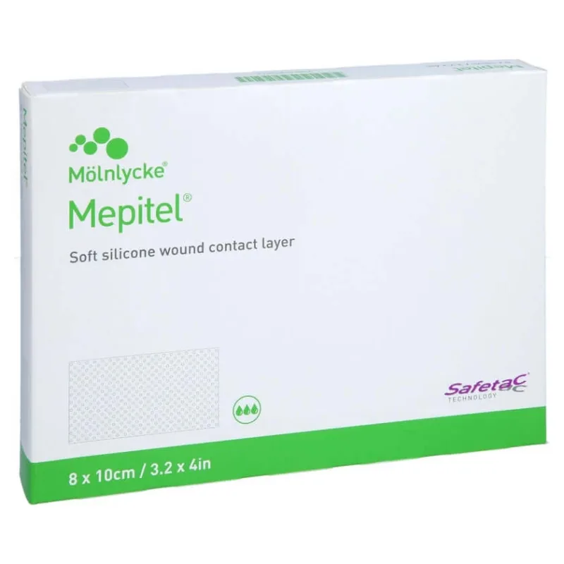 Mepitel silicon plasă bandaj 8x10 cm ster 5 buc — preț și oferte